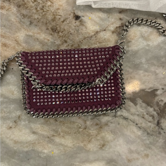 Brand new in box Stella McCartney gorgeous rhinestone little bag - Picture 3 of 5
